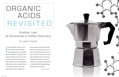 Organic Acids Revisited - Roast Magazine